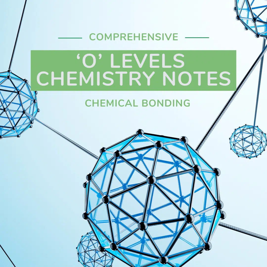 Prepare for the O Level Chemistry subject